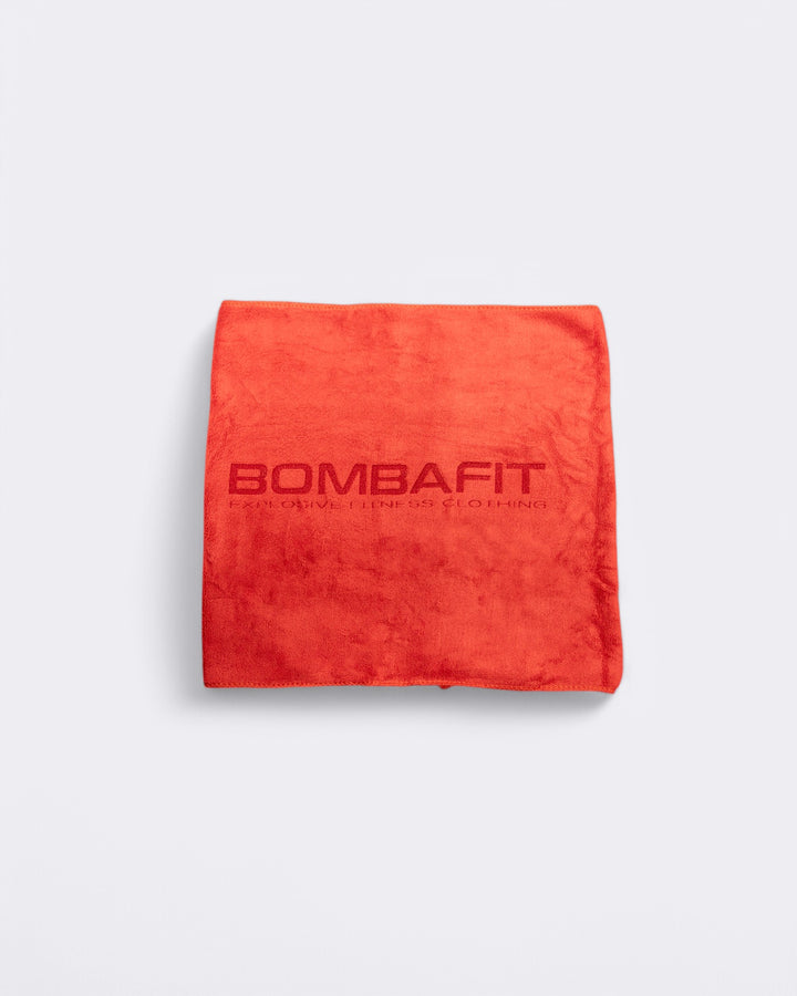 Bombafit Asciugamano da Palestra - Rosso