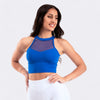 Top Iris - Blu Elettrico