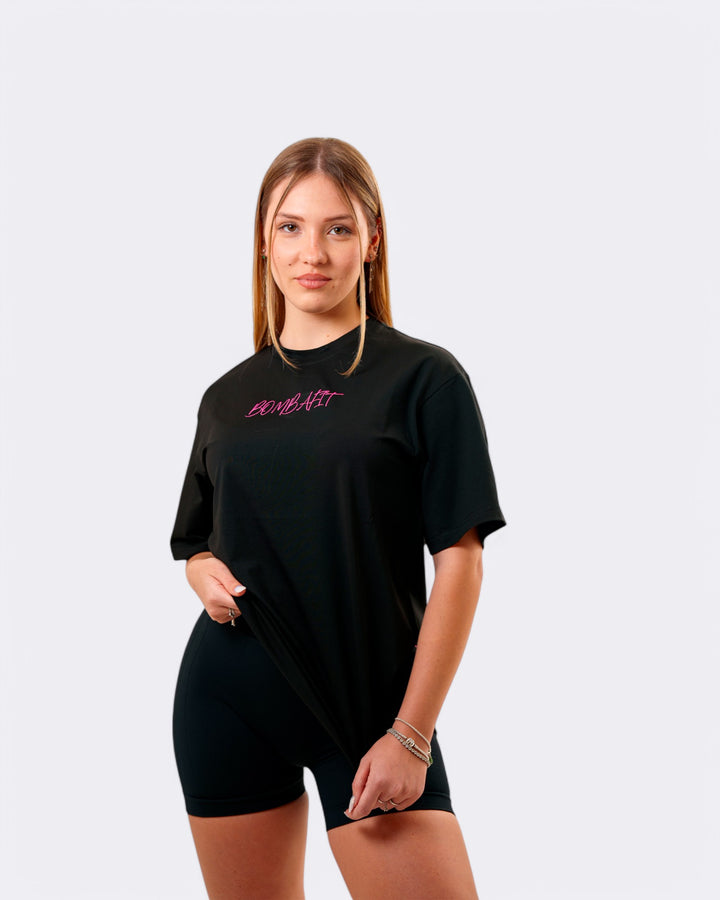 T-shirt Oversize Gymsis - Nero