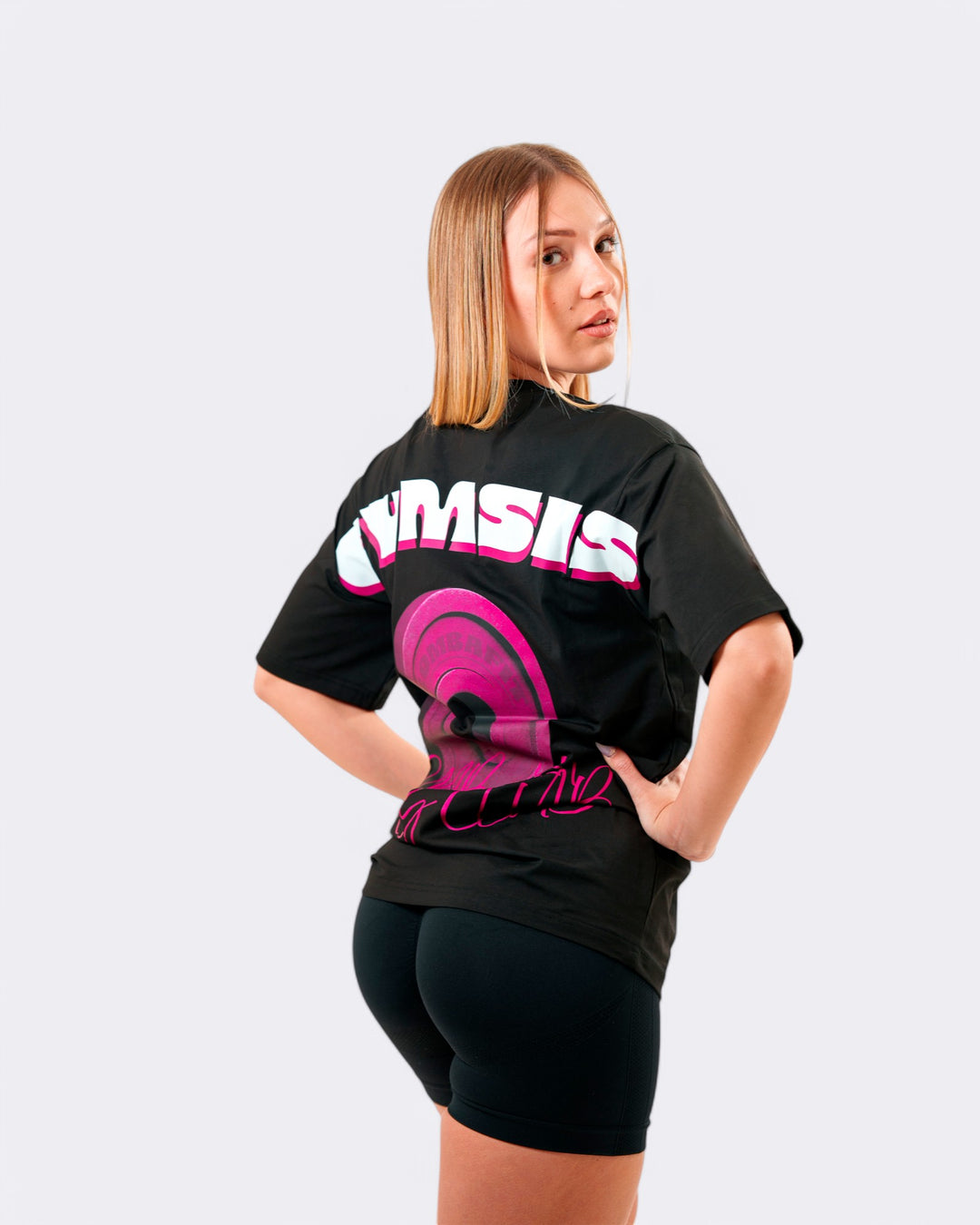 T-shirt Oversize Gymsis - Nero