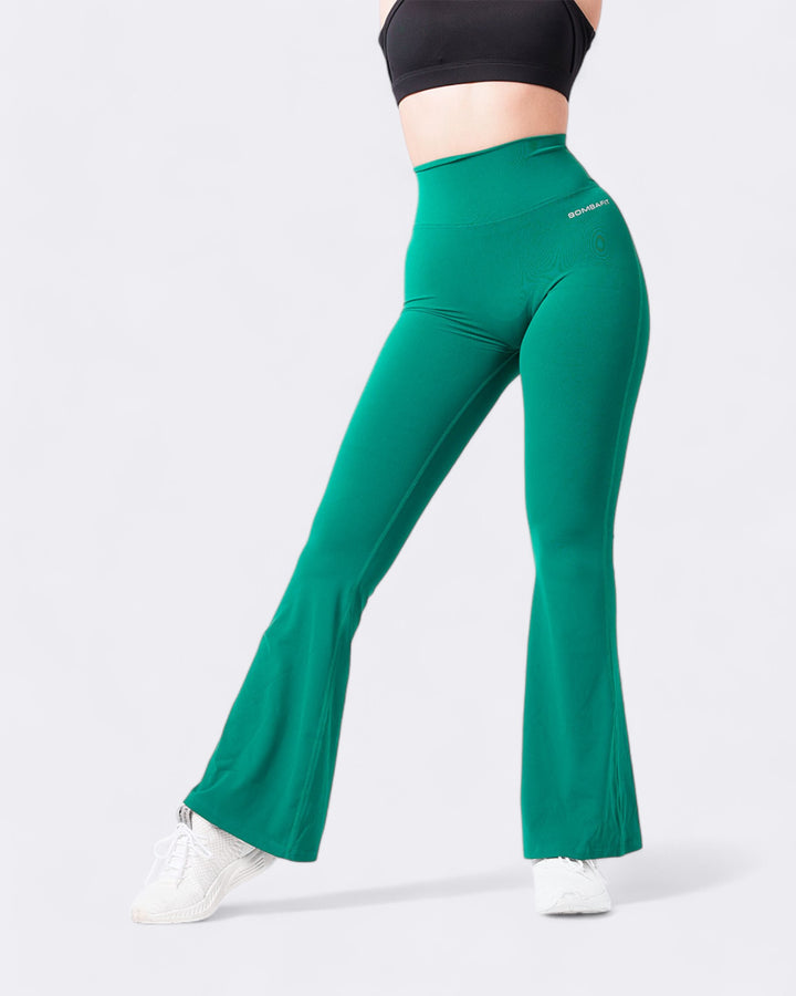 Palace Push Up Leggings - Dark Green