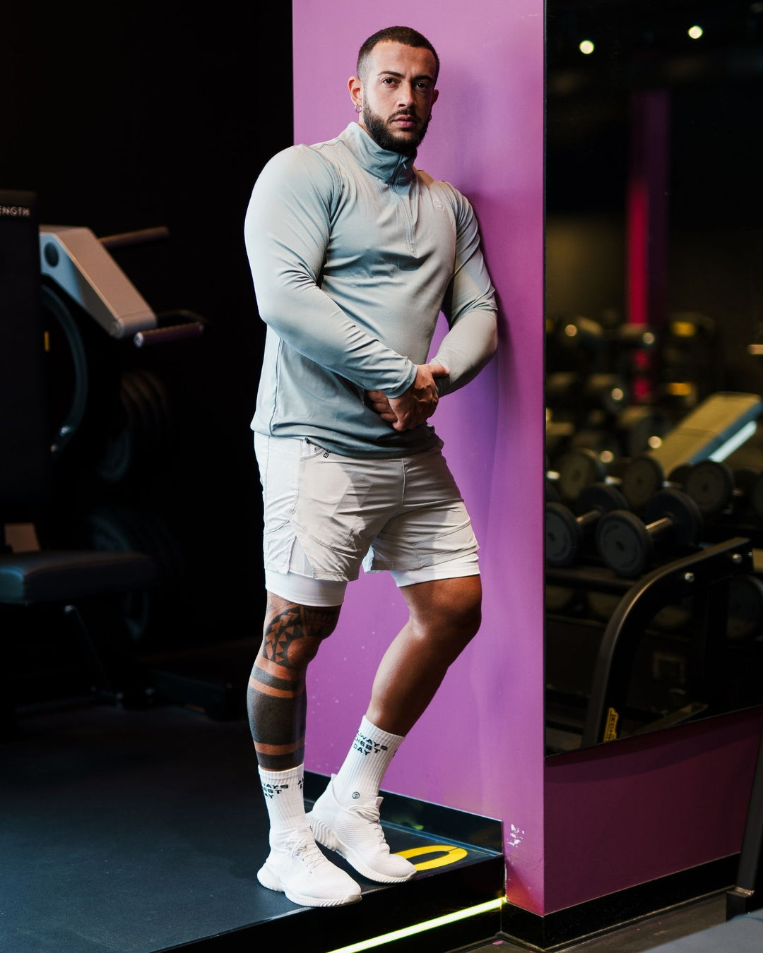 Long Sleeve Legacy - Grigio