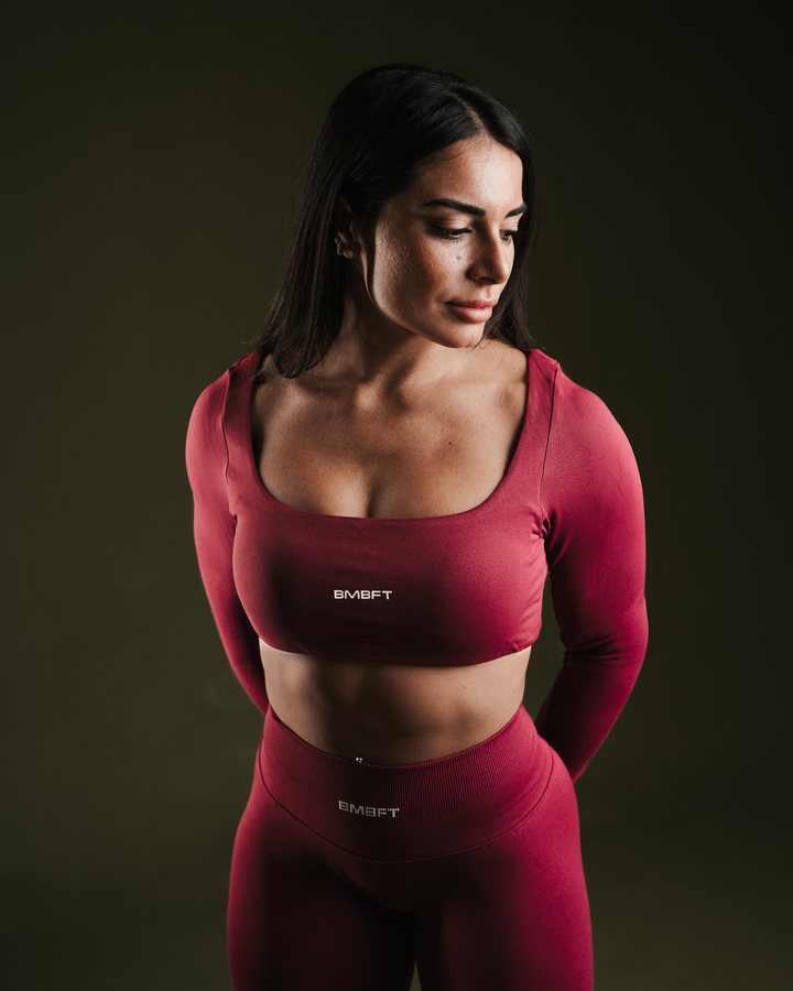 Elevate Long Sleeve - Bordeaux