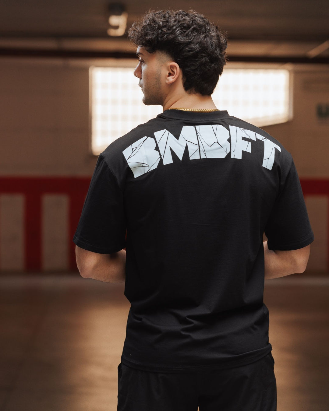 T-shirt Oversize Split - Nero