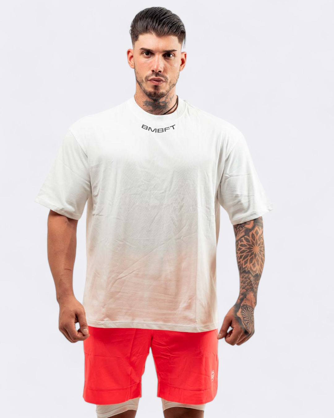 T-shirt Oversize Gymbro - Bianco