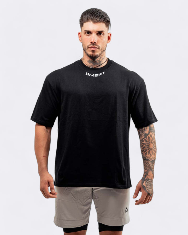 T-shirt Oversize Gymbro - Nero