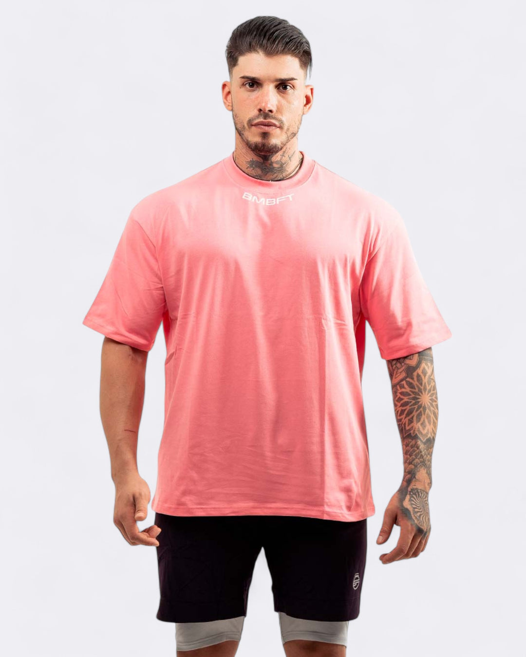 T-shirt Oversize Gymbro - Rosa