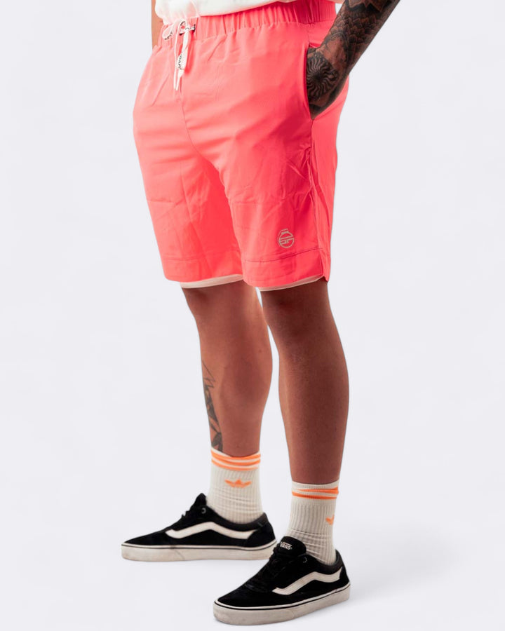 Elemental Men's Shorts - Shock Pink