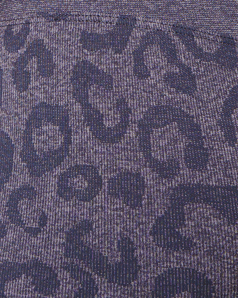 Oasis Leggings Push Up Leopard - Acciaio - Bombafit