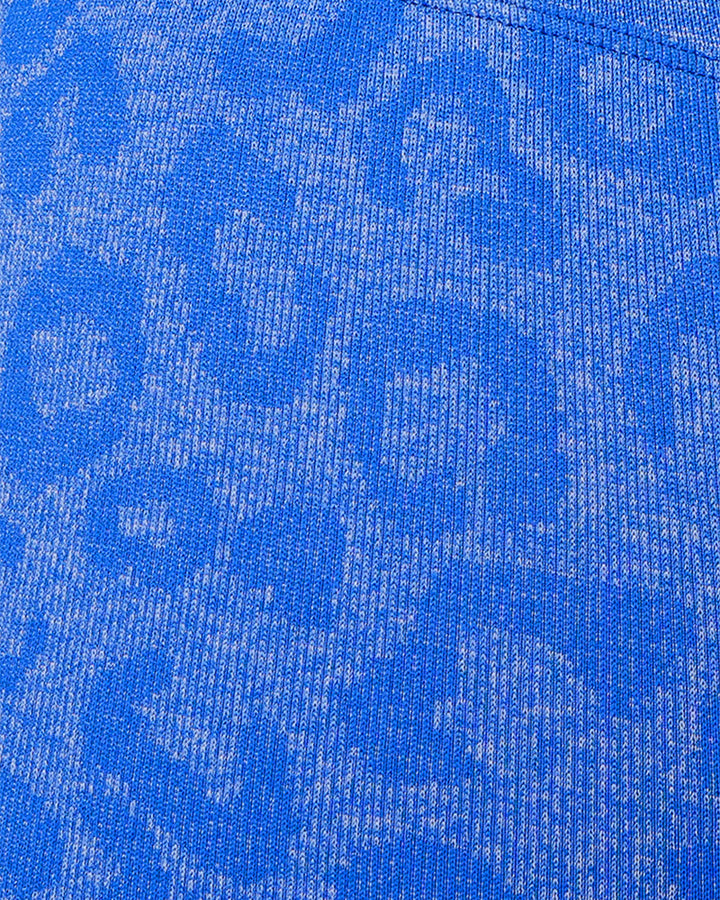Oasis Leggings Push Up Leopard - Blu Elettrico - Bombafit