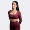 Elevate Long Sleeve - Bordeaux