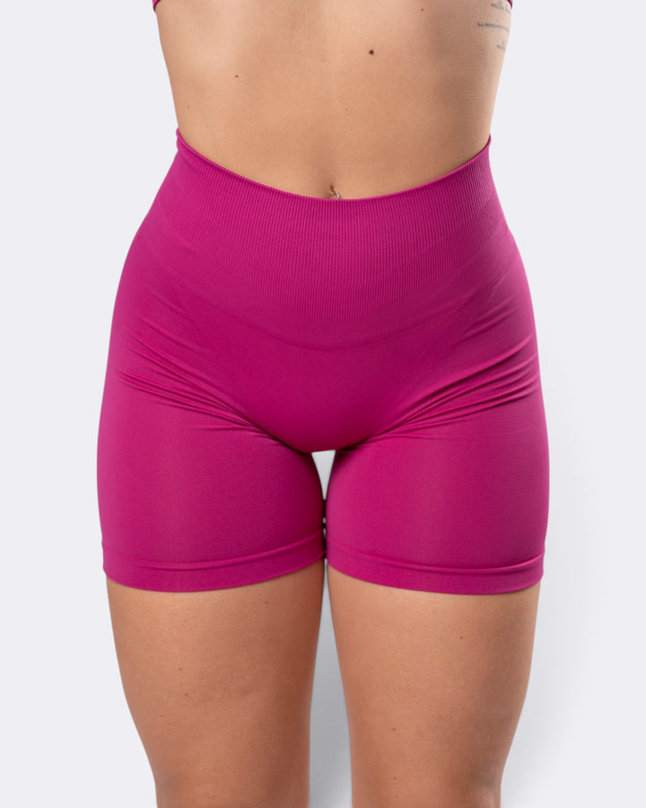 Mallas cortas Energy Leggings Push Up Sin Costuras - Festival Fucsia