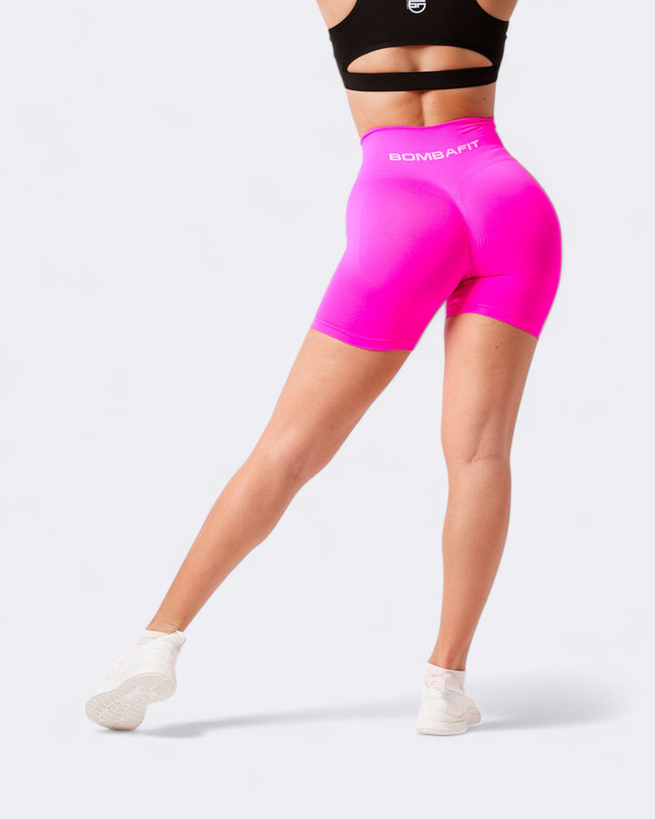 Energy Shorts Leggings - Rosa Shock