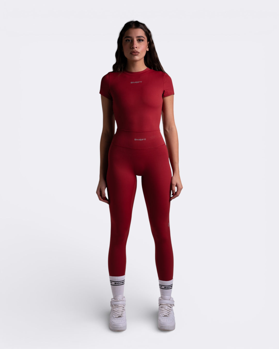 Hush Leggings - Scarlet Red