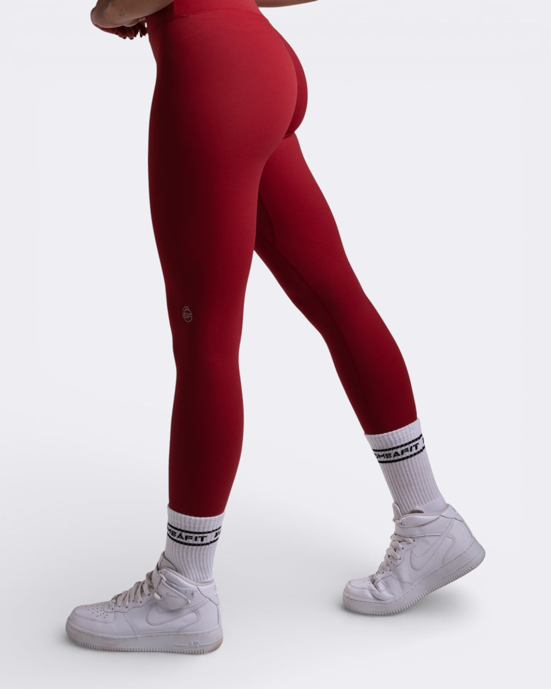 Hush Leggings - Scarlet Red