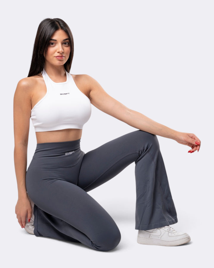 Leggings Oasis Flare Push Up Seamless - Acero