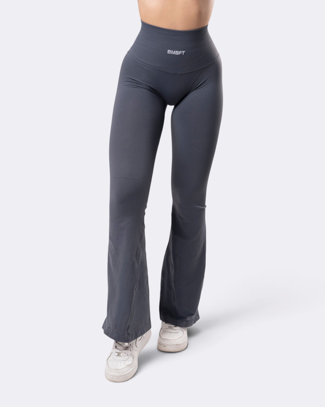 Leggings Oasis Flare Push Up Seamless - Acero