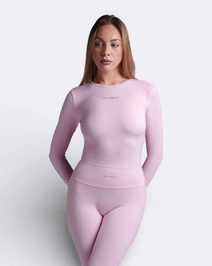 Maglietta Hush Long Sleeve - Rosa