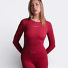 Maglietta Hush Long Sleeve - Rosso Scarlet