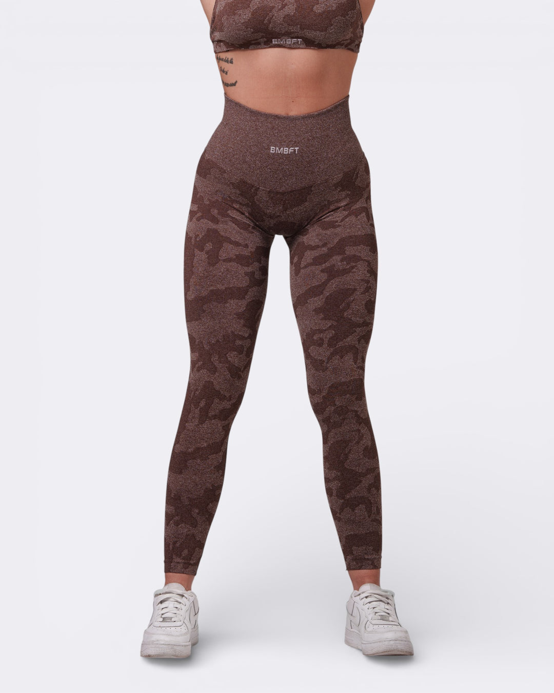 Oasis Leggings Push Up Camo - Marrone - Bombafit