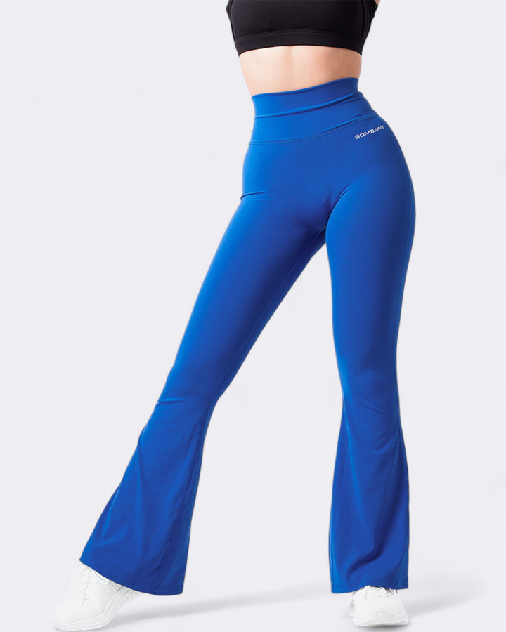 Palace Push Up Leggings - Blue