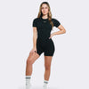 Playsuit Romper - Nero