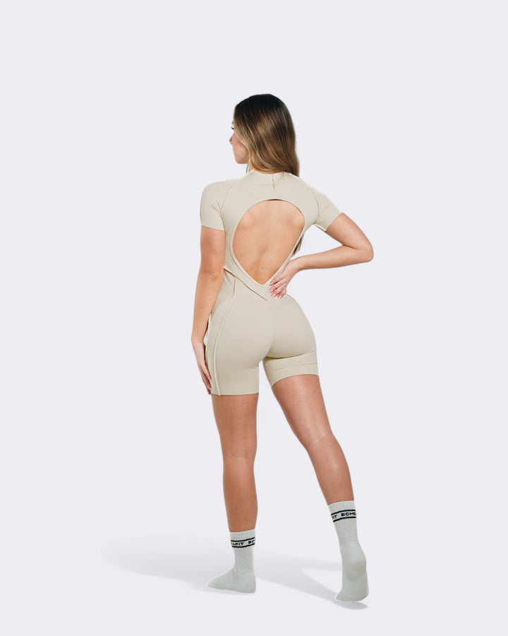Playsuit Romper - Panna
