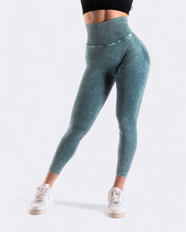 Stuffy Push Up Leggings - Blue Jeans