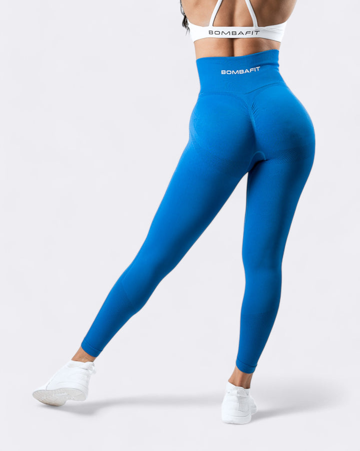 Sweet Push Up Leggings - Blue