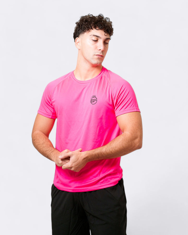 Fly T-shirt - Neon Pink