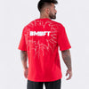 Oversized Broken T-shirt - Red