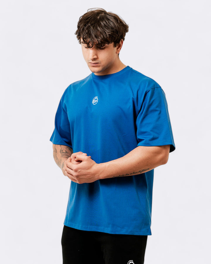 Echo Oversized T-Shirt - Blue