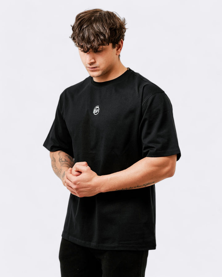 T-shirt Oversize Echo - Nero