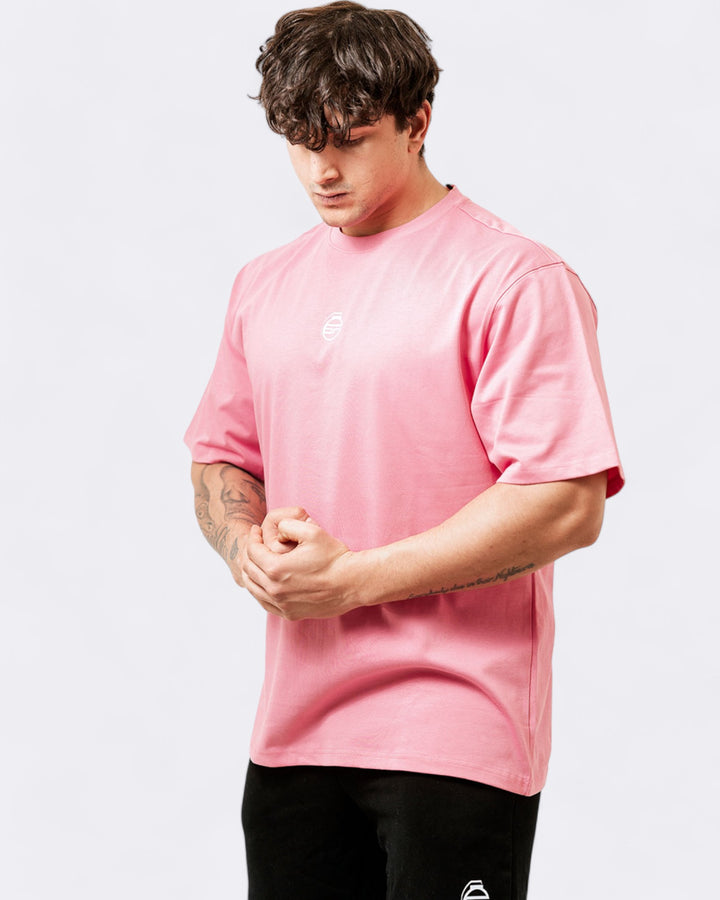 Echo Oversized T-Shirt - Pink