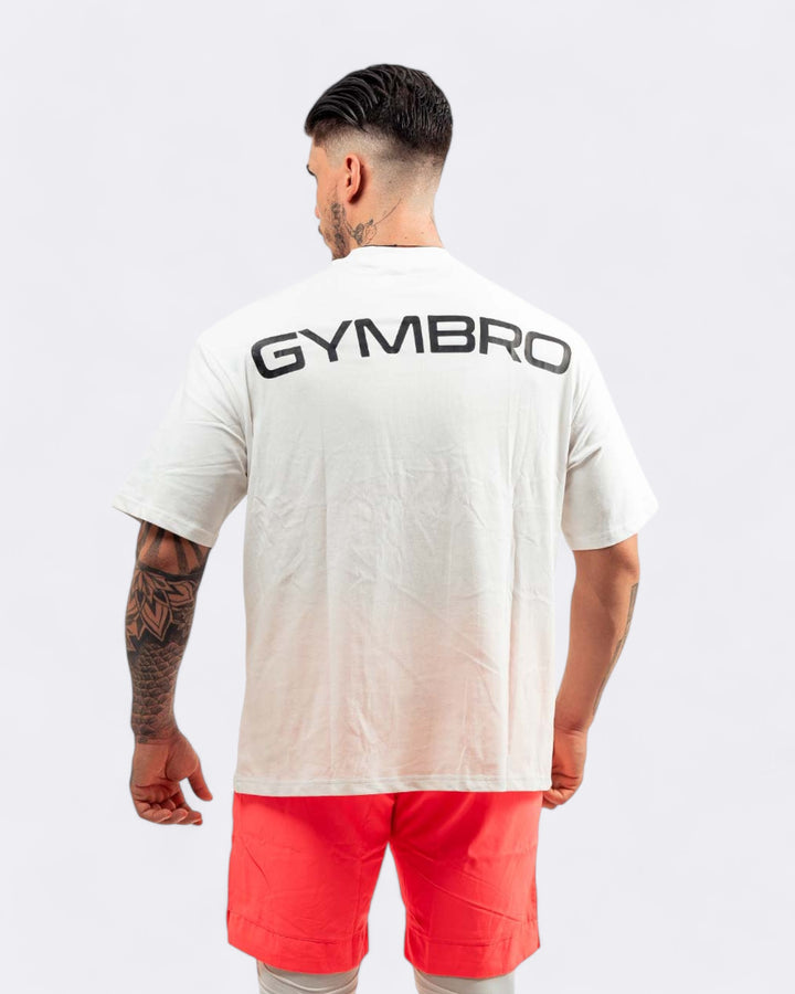 T-shirt Oversize Gymbro - Bianco