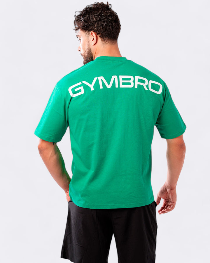 Oversized Gymbro T-shirt - Green Leaf