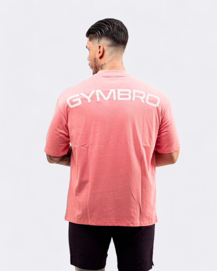 T-shirt Oversize Gymbro - Rosa