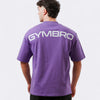 Oversized Gymbro T-shirt - Purple