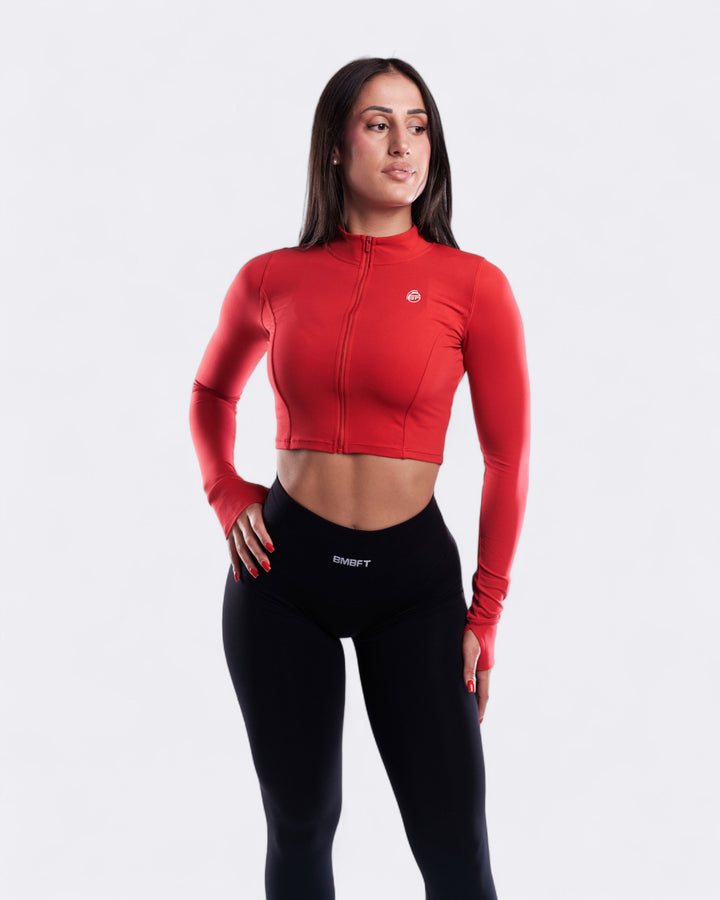 Training Jacket - Rosso Aurora