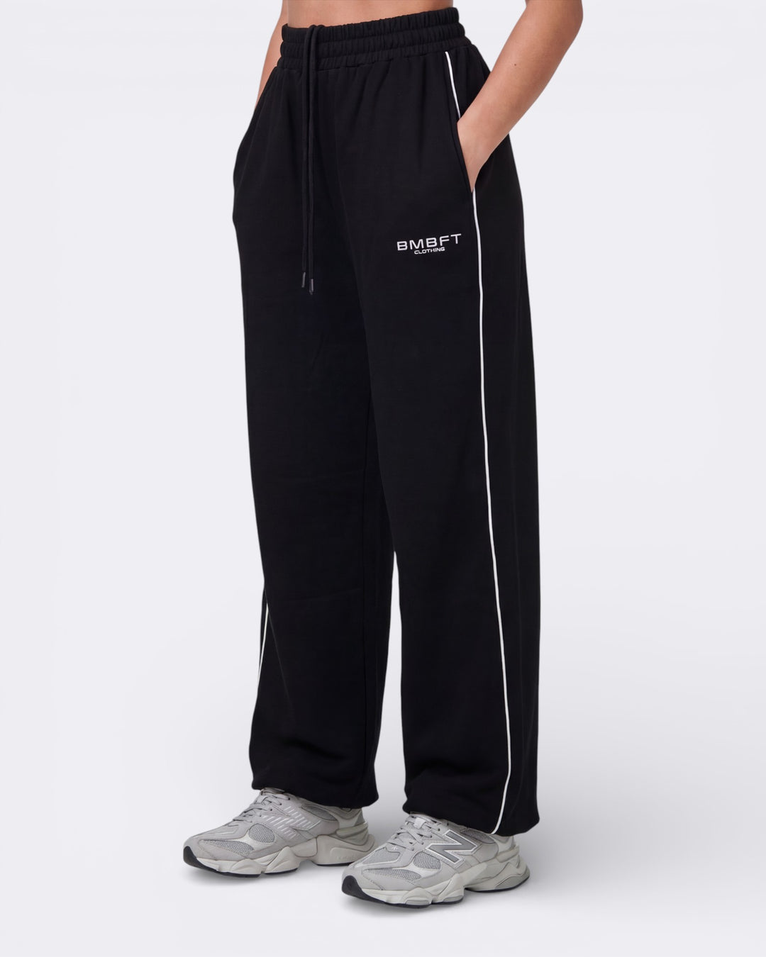 Icon Pants oversize - Nero - Bombafit