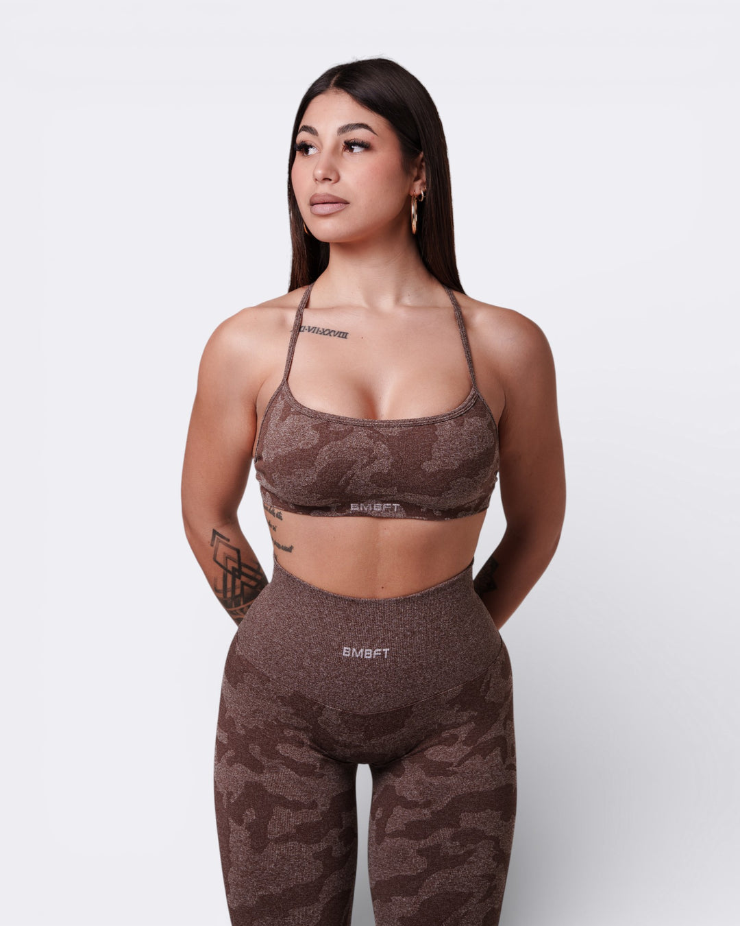 Top Unity Camo - Marrone - Bombafit