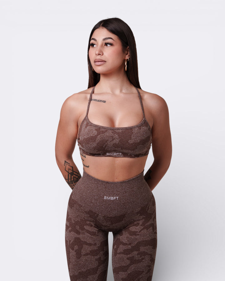 Top Unity Camo - Marrone - Bombafit