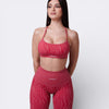 Top Unity Zebra - Rosso Aurora - Bombafit