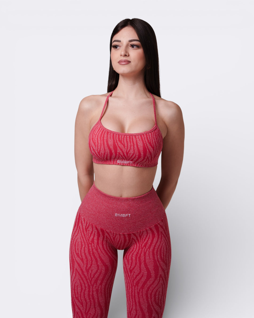 Top Unity Zebra - Rosso Aurora - Bombafit