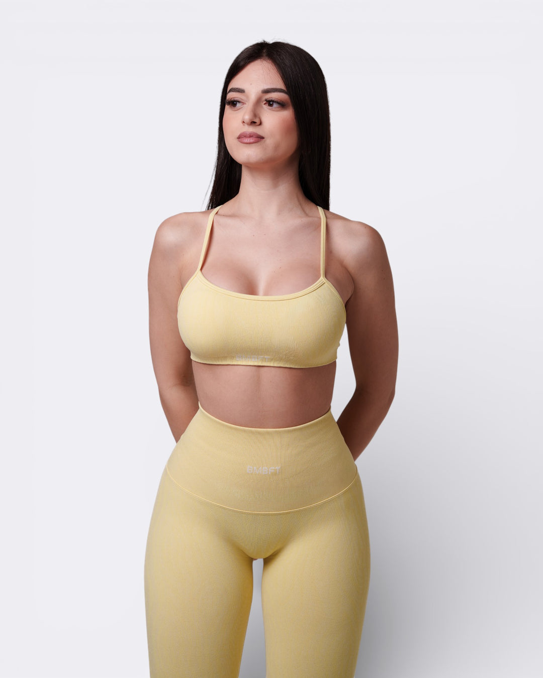 Top Unity Zebra - Lemon Green - Bombafit