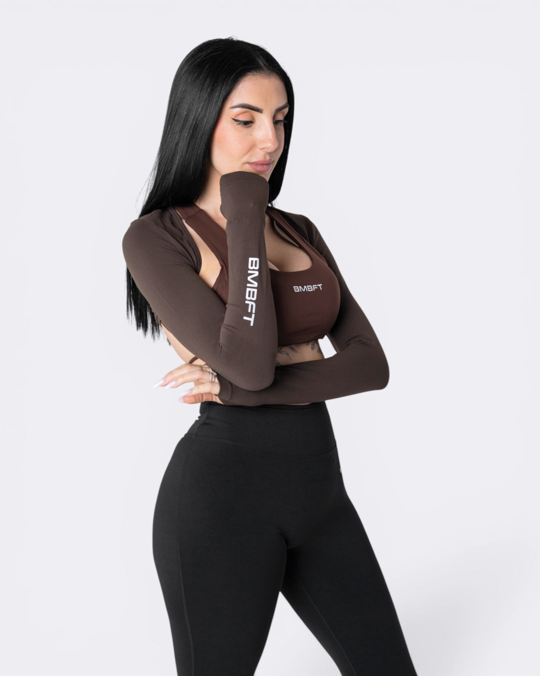 Axis Long Sleeve - Ebano - Bombafit