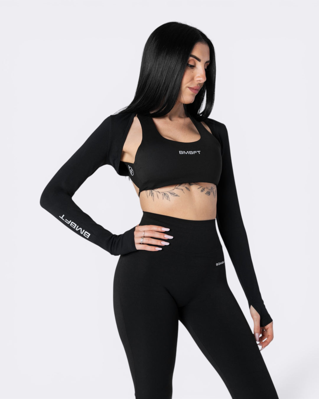 Axis Long Sleeve - Nero - Bombafit