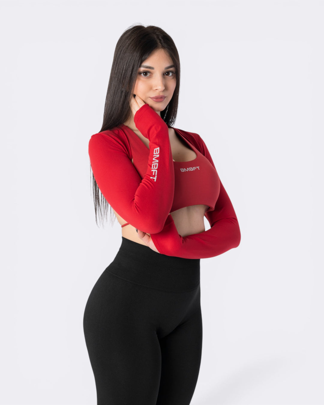 Axis Long Sleeve - Rosso Aurora - Bombafit