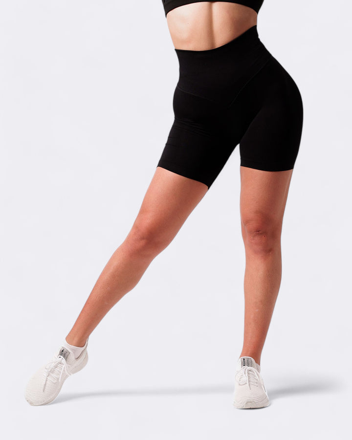 Pump It Shorts Leggings - Black