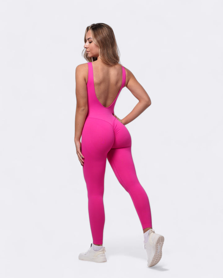 Jumpsuit Line - Fucsia